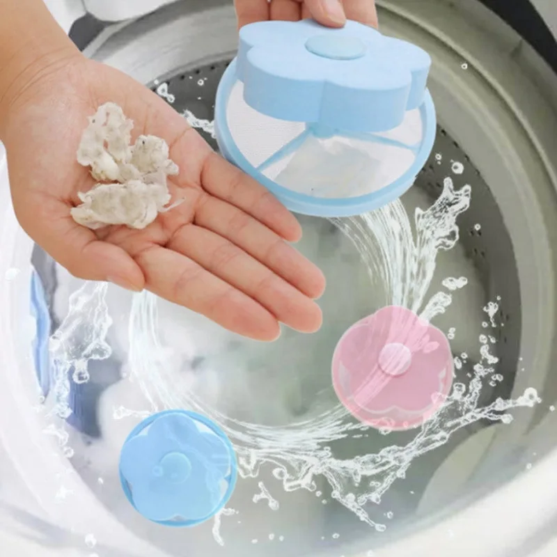 

Washing Machine Filter Screen Net Pocket Floating Hair Remover to Debris Hair Suction Useful Product Fine Mesh Laundry Bag Strin