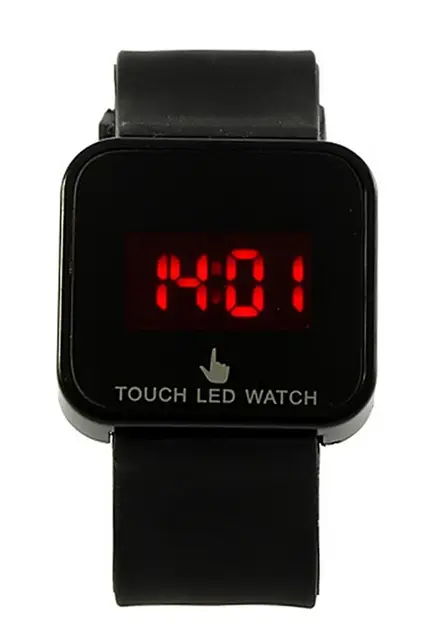 led screen touch watch
