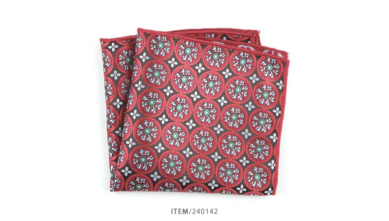 Пряжа-окрашенный полиэстер жаккард мужской Карманный полотенце костюм вечернее платье карман квадратные карманы шарф галстук-бабочка подарки