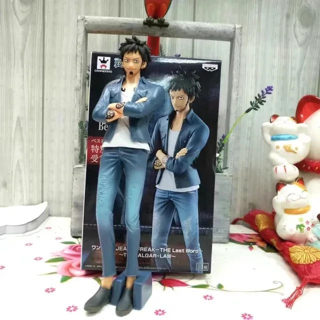 

Wolf Anime One Piece Jeans Trafalgar Garro Jeans Series Boxed Garage Kit