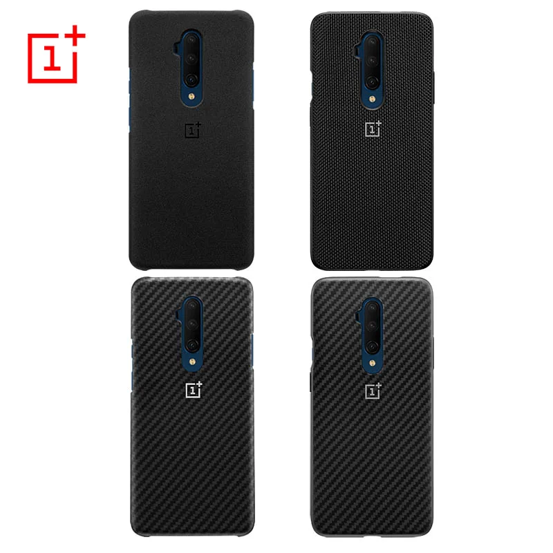 Новейший официальный OnePlus 7 Oneplus Pro 7T защитный чехол Karbon карбоновый песчаник