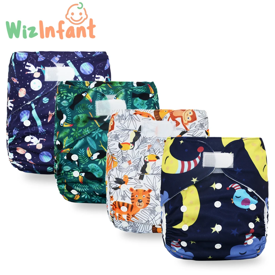 Good Value Pocket-Diaper Cloth Wizinfant Baby Inner-Stay-Dry Adjustable XL Big for 2-years/And/Older/.. KJnJYo9rW