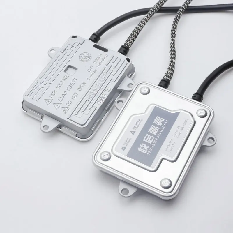 Balastro fino de arranque rápido, 1 unidad, 12V, 55w, Ac 100%, 55w, brillo rápido, transformador de balastos de luz