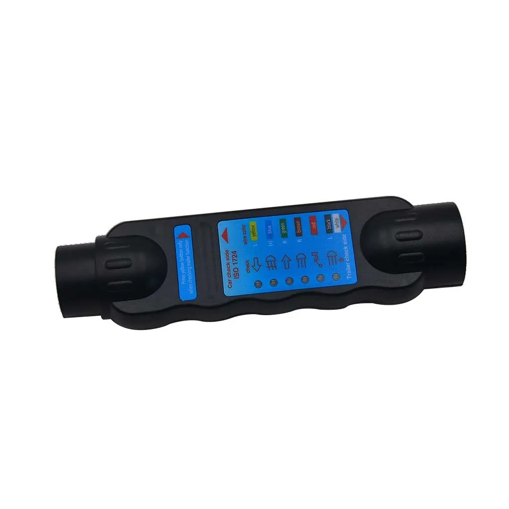 12V 7 Pin тестер трейлера штепсельная Вилка для автоприцепа диагностики# BL35