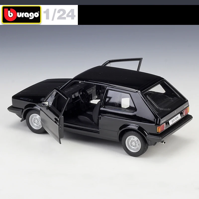 BbURAGO 1:24 1979 Glof GTI MK1 легированная модель металлического гоночного автомобиля игровая модель спортивных автомобилей игрушки для детей подарок Новая коробка