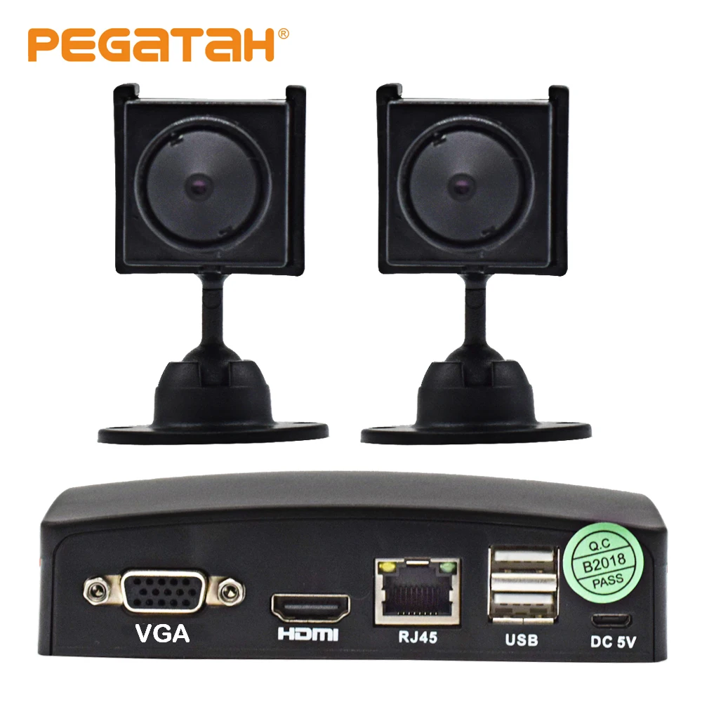 Мини 4ch DVR для наблюдения за состоянием труб 1080P супер мини AHD Камера камеры