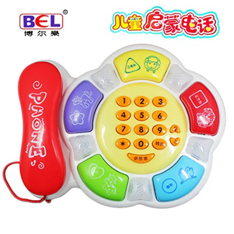 Bel 5033 Storyteller Smart Learning Phone Set Toy Educational Cartoon Music Phone Set