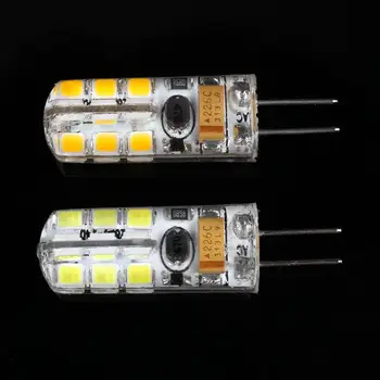 

G4 Base AC 12V 24LED 2835 Bulb 3W Lamp Home Light Spotlight Warm/White