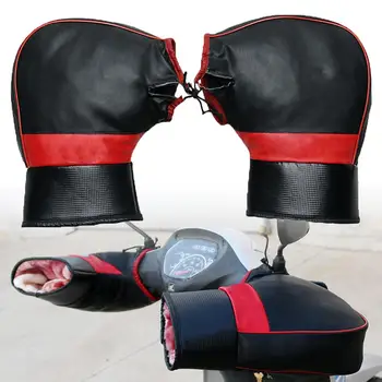 

Motorcycle Scooter Waterproof Windproof Handlebar Muffs Gloves Hand Cover Warmer