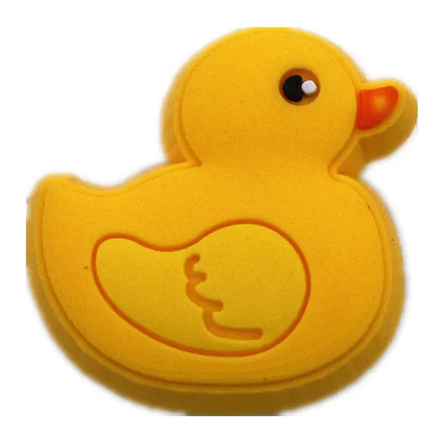 31 Kinds of Fitness Medical Food Shoe Charms Accessories Cute Animals PVC Shoe Decoration for Croc jibz Kids Party X-mas Gifts duck
