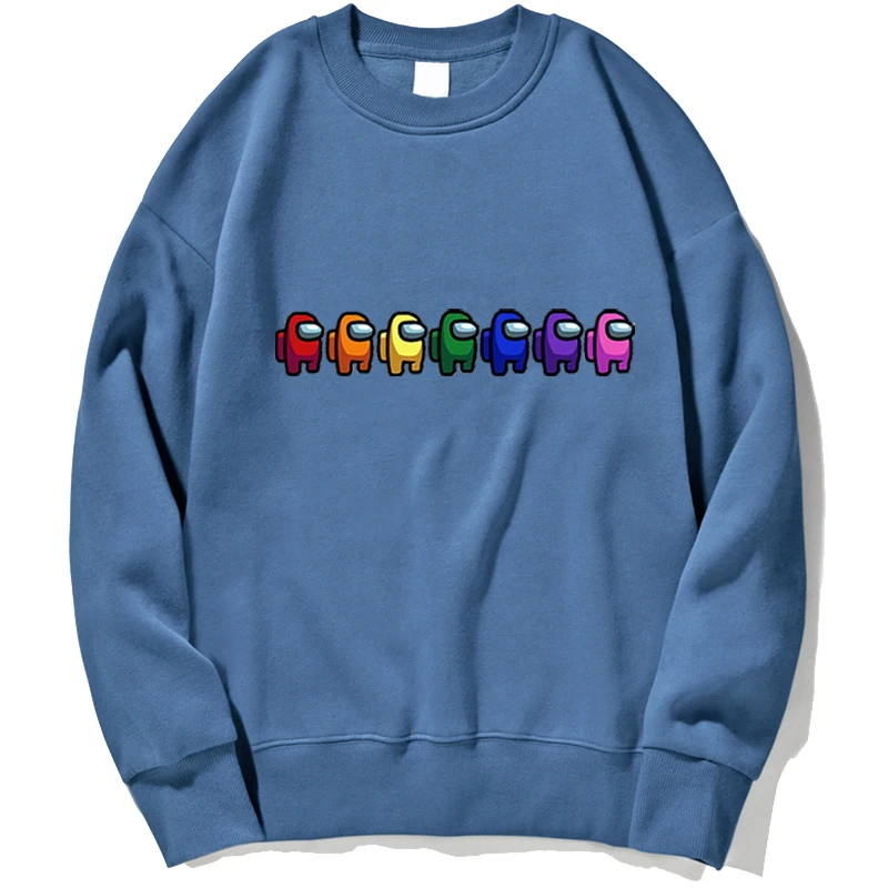 Among Us Rainbow Crewmates Man Hoodies Sweatshirts