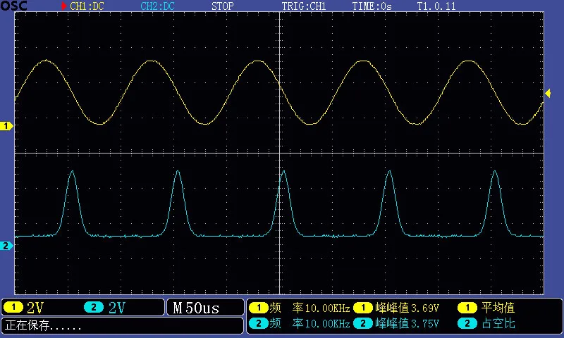 STM32 oscilloscope, 100Mhz sampling rate, oscilloscope tutorial design tutorial OSC508/OSC506