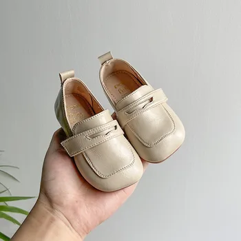 

2020 Autumn New for 1-3 Years Old Kids Casual Shoes Toddler Leather Shoes Children's Loafer Shoes