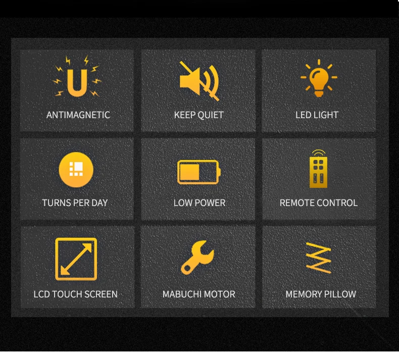 caixa relógio coletor com tela de toque led