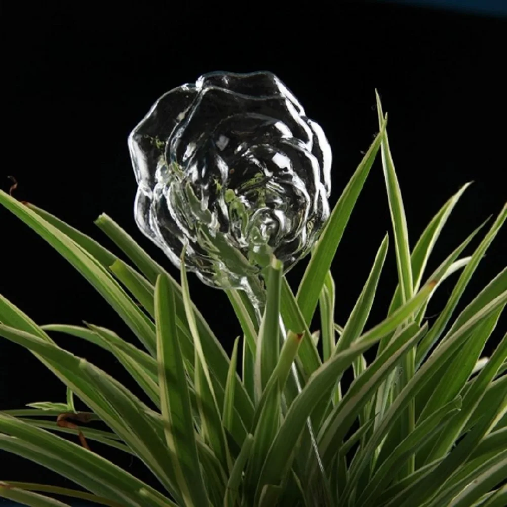 Дом/сад прозрачный стеклянный садовый инструмент домашнее растение Автоматическая самополив стеклянная бутылочка форма птицы полива банок растения цветы - Цвет: 1