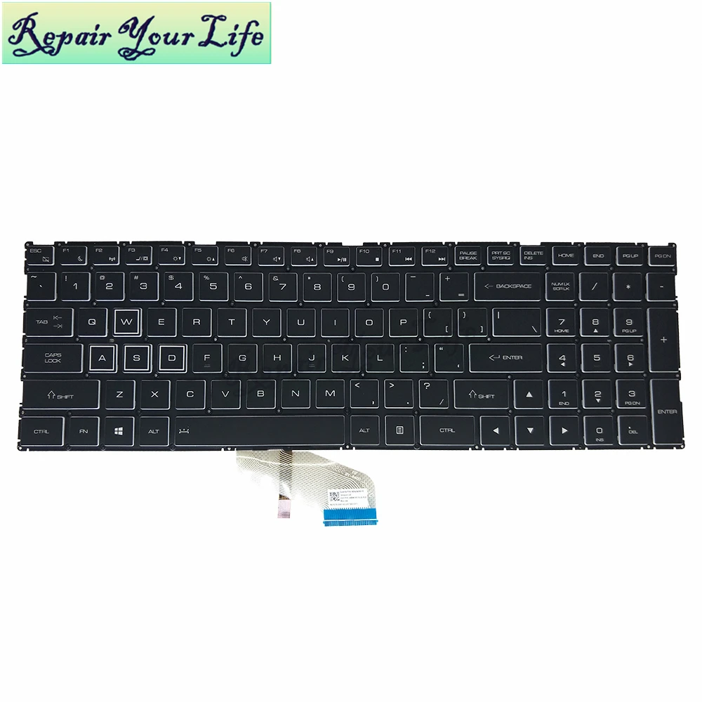 Laptop Keyboard for BBEN X6 15.6 English US Black Without Frame New