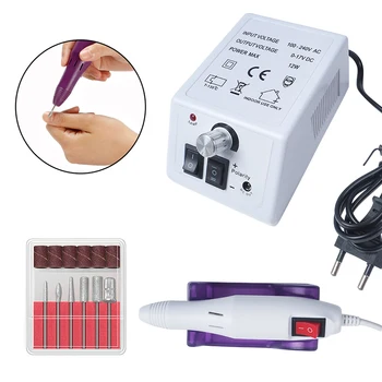 

20000RPM Professional Electric Manicure Set Professional Drill Accessory Nail File Bit Manicure Machine Electric Nail File