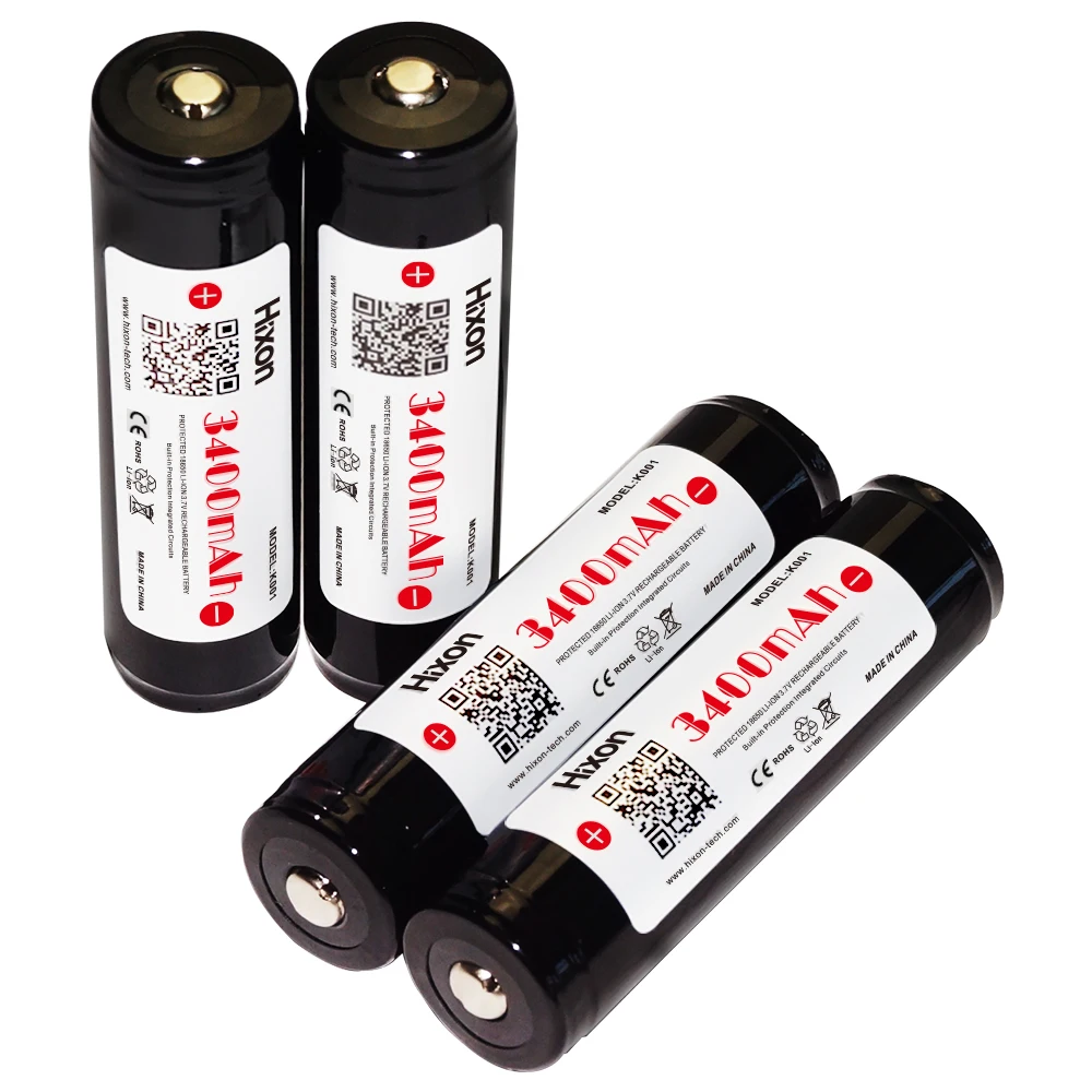 Для Olight M22 M3X S20 A02 NiteCore фонарики 18650 3400 мАч литий ионная защищенная аккумуляторная