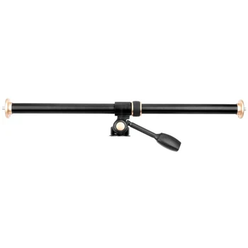 

61cm/24Inch Tripod Boom Cross Extension Arm Horizontal Rod Camera Mount Rotatable Center Column Photography Accessory