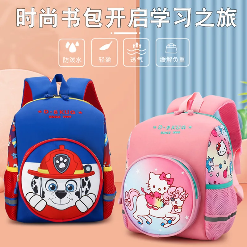 Paw Patrol Cartoon Bag Anime Zaino Per Bambini Skye Everest Marshall Trackragazzi Ragazze Pat Patrouille Compleanno Zaino Regali Giocattolo