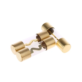 

5 Pcs 60A/ 80A/ 100A Gold Plated Glass AGU Fuse Fuses Pack Car Audio Amp Amplifier Holder High Quality 2018