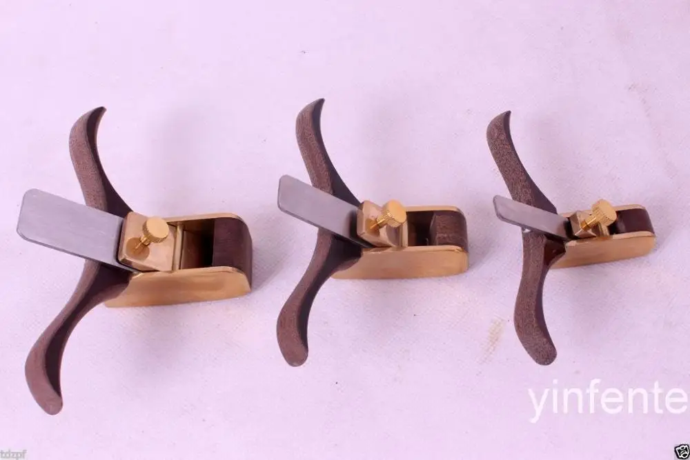 

3 шт самолеты Деревообрабатывающие инструменты латунный корпус luthier инструменты для изготовления гитары скрипки