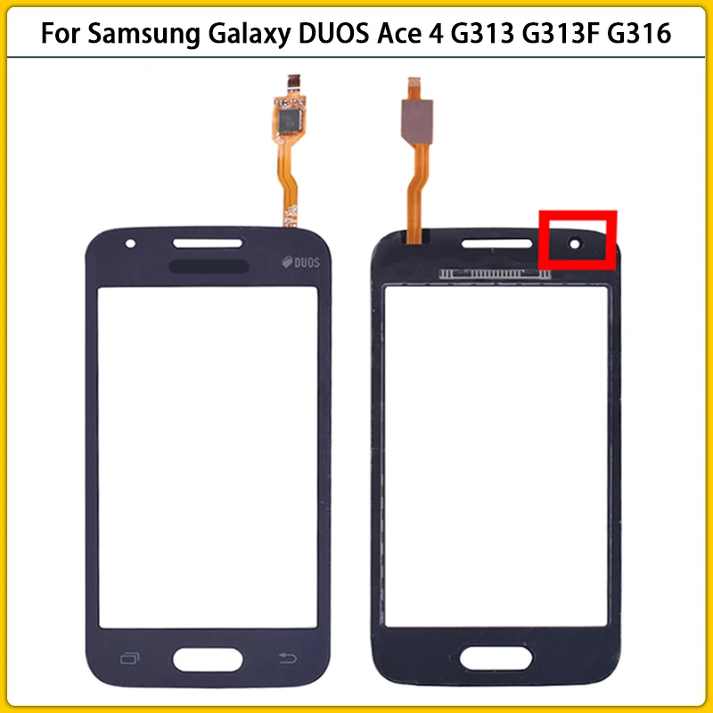 Новый сенсорный экран G313 для Samsung Galaxy DUOS Ace 4 G313F G316 G316H G316F сенсорная панель
