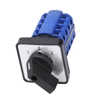 

SZW26-20/D404.4 660V 20A 3 Position Panel Mounting Select Rotary Cam Changeover Switch