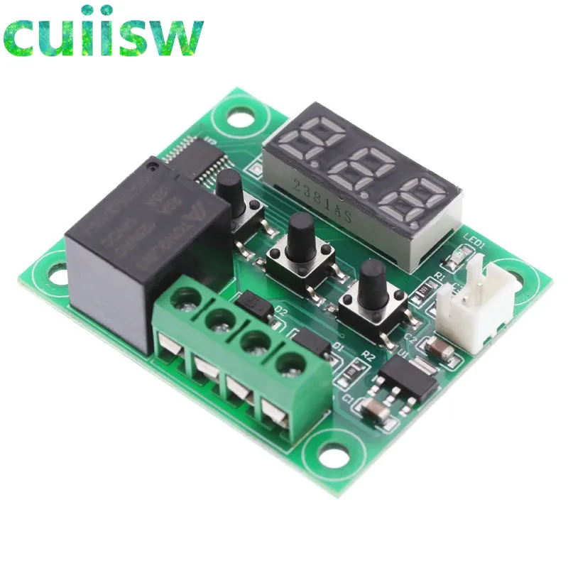 W1209 -50-100C DC 12V Digital Temperature Controller Thermostat Switch Plate W1209 Case digital temperature controller digital thermostat