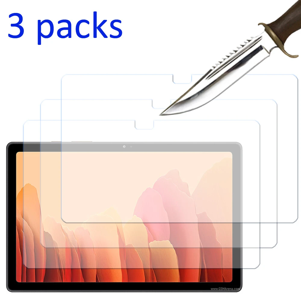 tempered glass screen protector for Samsung galaxy tab A8 10.5 2021 A7 10.4 SM-T500 SM-T505 2020 A7 lite 8.7 protective film touch pens for ipads