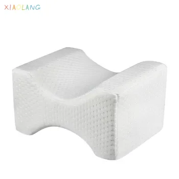 

Memory Foam Knee Pillow for Sleeping Between the Legs Cushion for Side Sleepers Align Spine Pregnancy Body Pillows Back Support