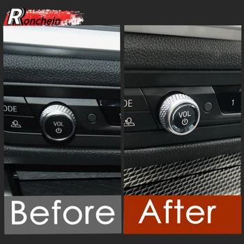 

RONCHEIN Car Volume Control Knob Button Replacement Trim for BMW New 3 Series G20 G05 X5 G06 X6 G07 X7 Z4 G29 Crystal Interior