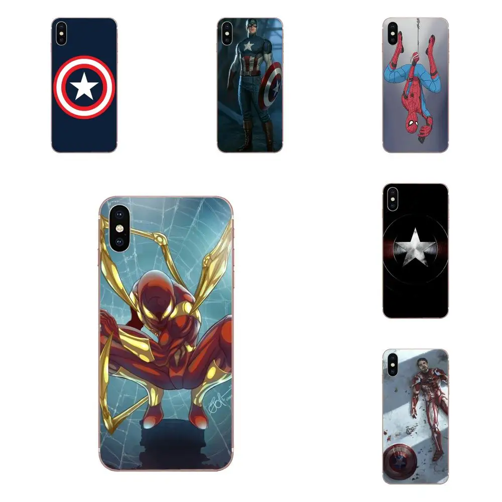

Marvel Avengers Captain America Shield Iron Man For LG K50 Q6 Q7 Q8 Q60 X Power 2 3 Nexus 5 5X V10 V20 V30 V40 Q Stylus