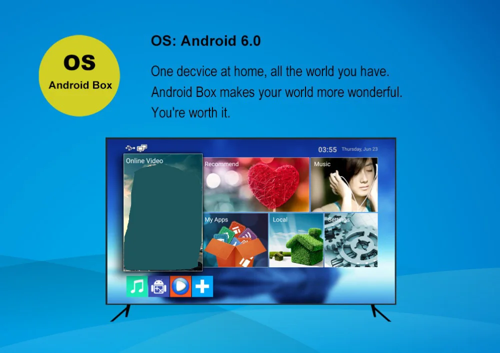 10 шт. TX3 PRO Android 6,0 Amlogic S905X четырехъядерный телеприставка 1G/8G Android tv box HDMI H.265 wifi медиаплеер Smart tv box