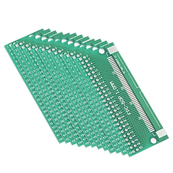 

uxcell FPC 50PIN 0.5 / FPC 50PIN 1 to DIP Adapter PCB Board SMD Converter 12pcs