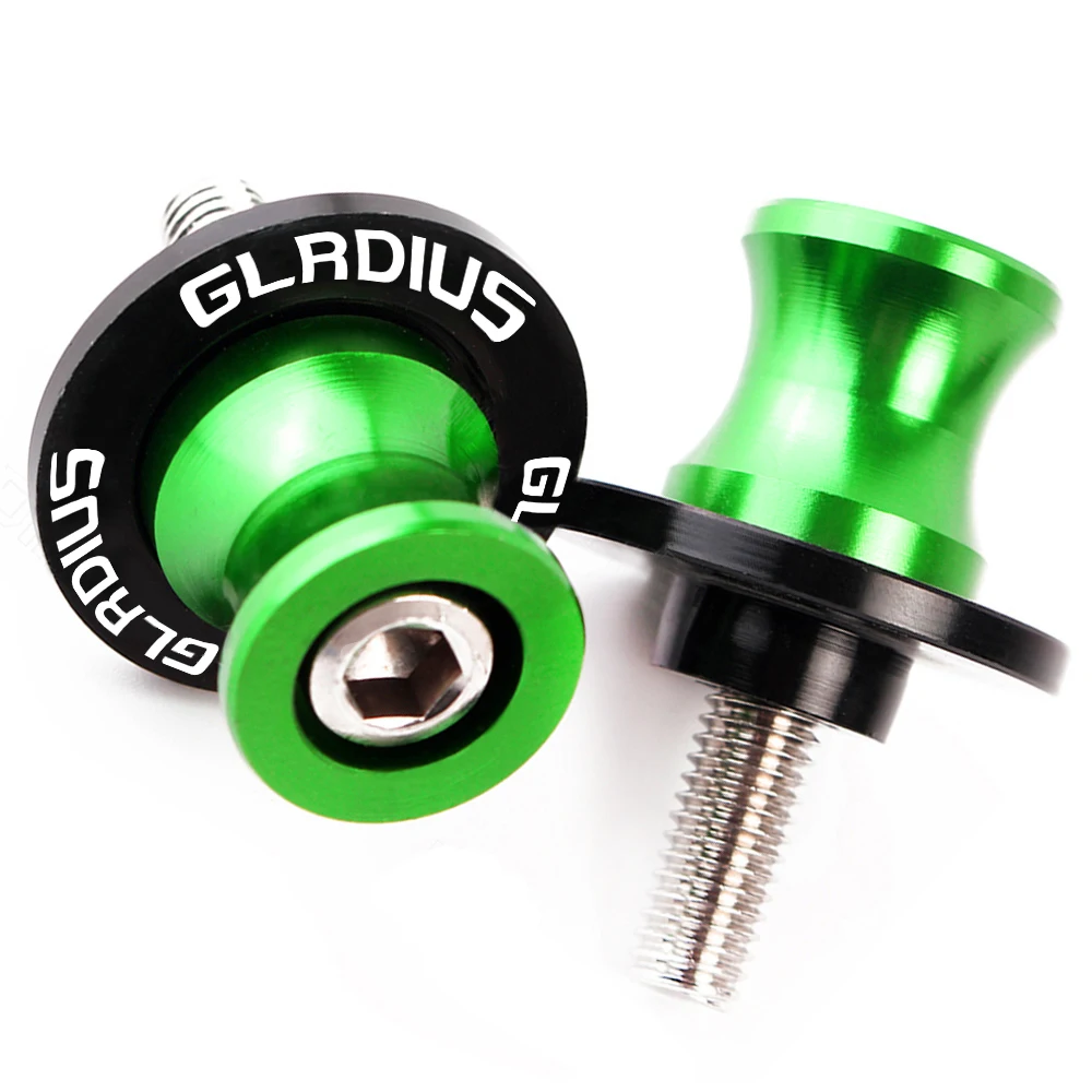 6MM Green Для Suzuki SFV650 GLADIUS 2009- 2009 2010 2011 2012 мотоциклетные маятниковые Катушки слайдер качели винт Слайдеры Катушки стенд рычаг - Цвет: 6MM Green