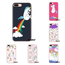 Мягкий прозрачный радужный чехол с рисунком единорога для Jetpack, для Huawei Mate Honor 4C 5C 5X 6X 7 7A 7C 8 9 10 8C 8X 20 Lite Pro(China)