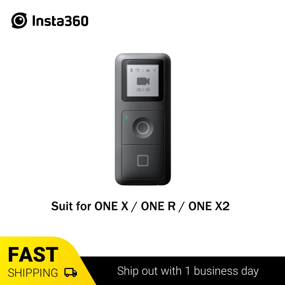 Insta360 GPS Smart Remote for ONE R / ONE X2 / ONE X, 제어 기록 GPS 데이터 트랙