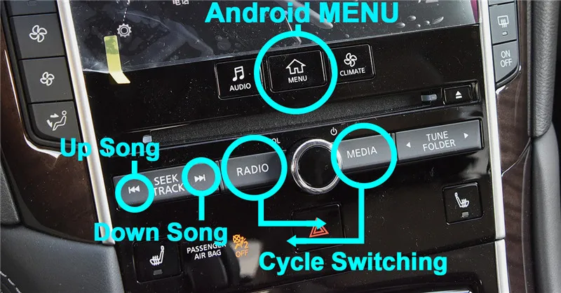 Android 7,1 автомобильный gps-навигатор для Infiniti QX60- года, мультимедийный видео интерфейс для обновления оригинального экрана автомобиля