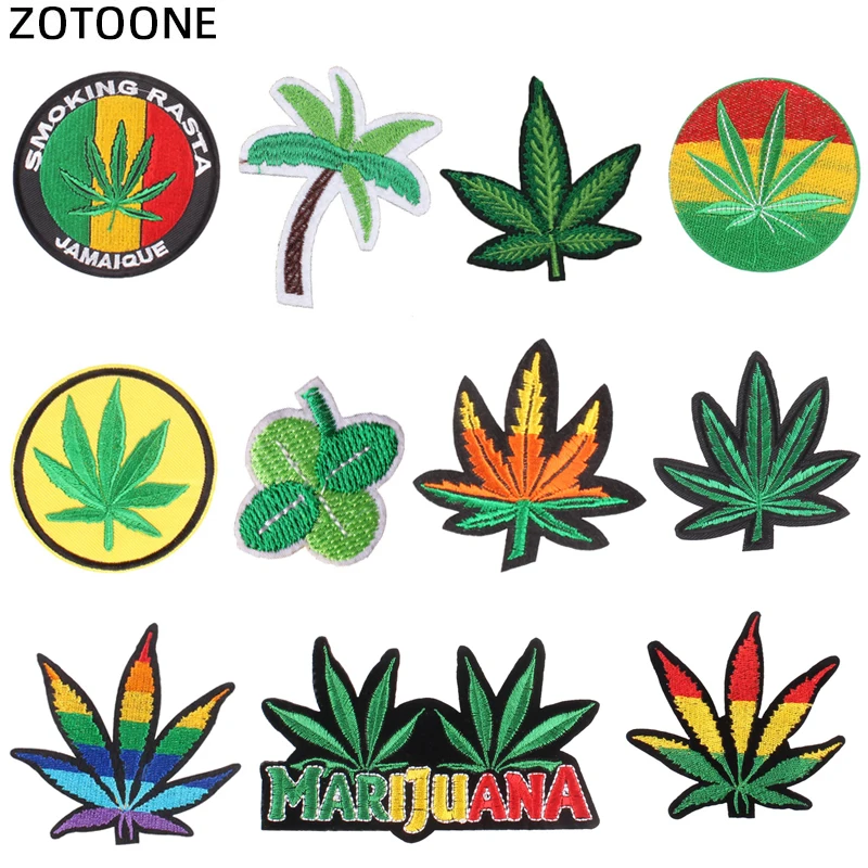 

ZOTOONE Iron on Patch for Jeans Clothes Oeteldonk Tree Leaf Sewn Patches Heat Transfer New Design Sticker Applique Embroidered