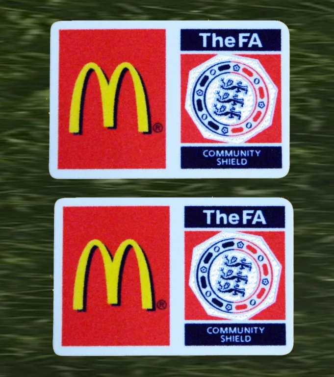 FA Cup Patch FA commerity shield футбольный значок бархатный кашемировый материал