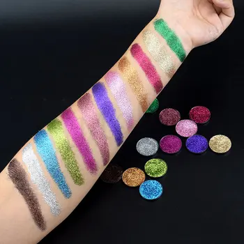 

1M Minimum 30 ,Total 12 colors Waterproof Eye Shadow Powder Can Private Label Custom Logo If meet Minimum Wholesale Cosmetics