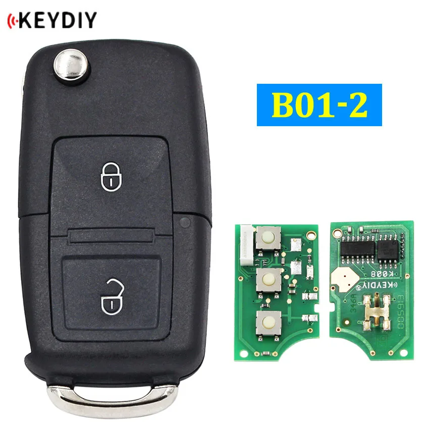 KEYDIY Universal B01-2 KD900 URG200 KD-X2 Remote Control 2 Button Key B5 Style 