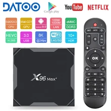 

X96 Max Plus Smart iptv box Android 9.0 TV box S905X3 4GB 64GB 4K Media Player Dual Wifi 4GB 32GB ip tv set top box 2GB 16GB