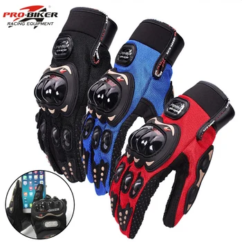 Gufamilluvas PRO-Gants de Motard Imperméables, pour Motocross, Moto, Dirve, Vélo, pour Homme et Femme