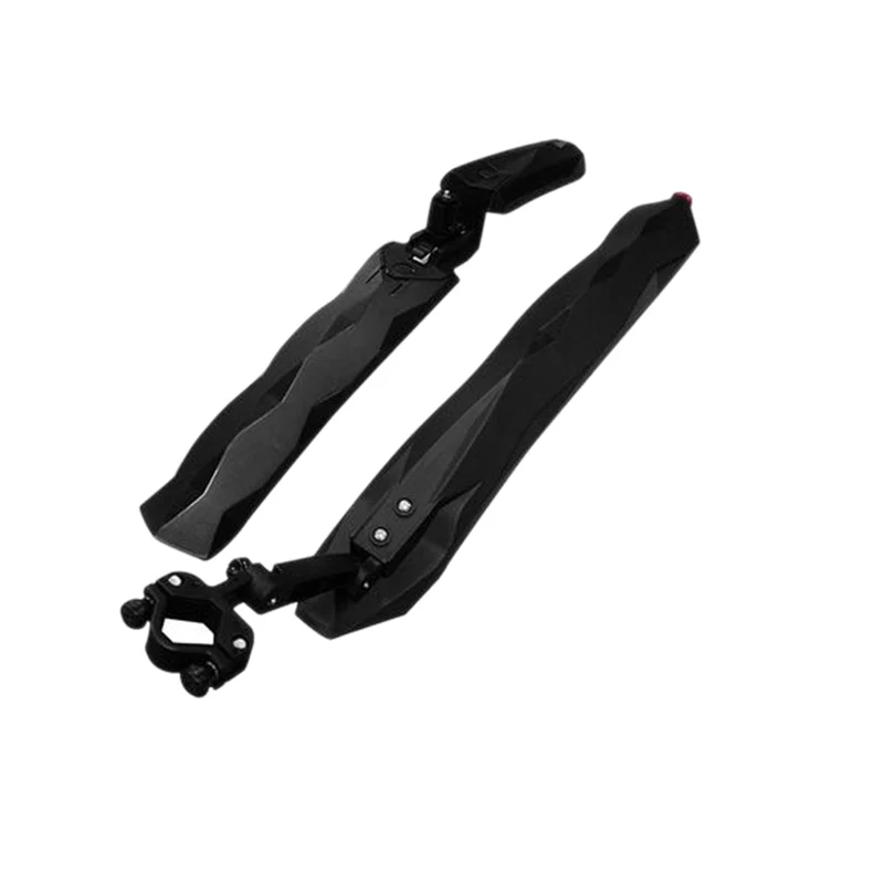 

Bicycle Fender Front Rear Mudguard Set Road Mountain Bike Mudguard Set With Led Taillight