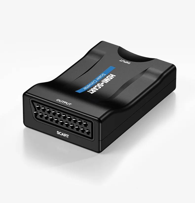 Прямая поставка с фабрики hdmi в scart конвертер 1080P hd видео конвертер hdmi в scart