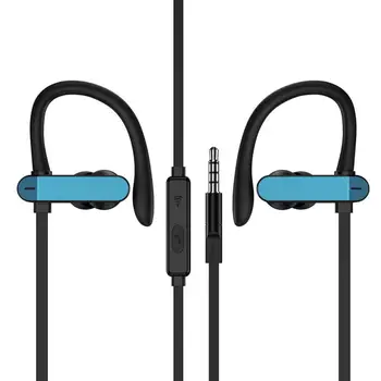 

1pcs 2019 NEW Ear Hook Stereo Earphone Headset Universal Anti-drop Wired Sport Headphone dropshipping