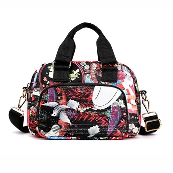

2020 Summer Fashion Women Bag Printting Ladies Handbags Nylon Small Shoulder Bag Lightweight Crossbody Bags for Women