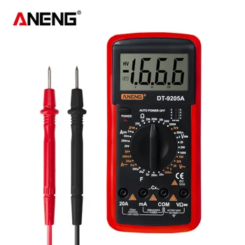 

New Lcd Display Digital Multimeter Alternating/direct Voltage Current Resistance Capacitance Diode Triode Tester